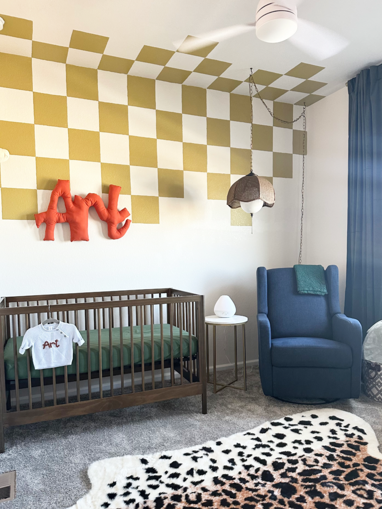 Interior Design Nursery - Checkered